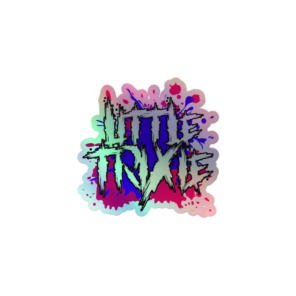 Little Trixie Holographic Sticker product image (1)