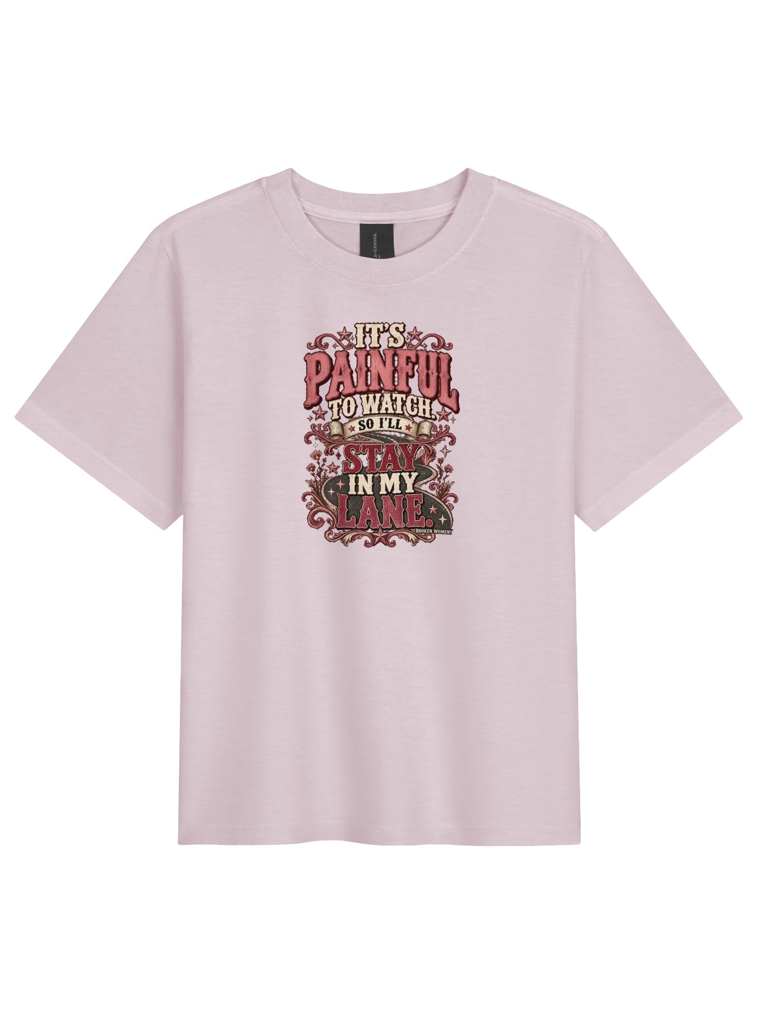 Funny Women's Graphic Tee — It's Painful to Watch | Broken Women!™ product image (2)