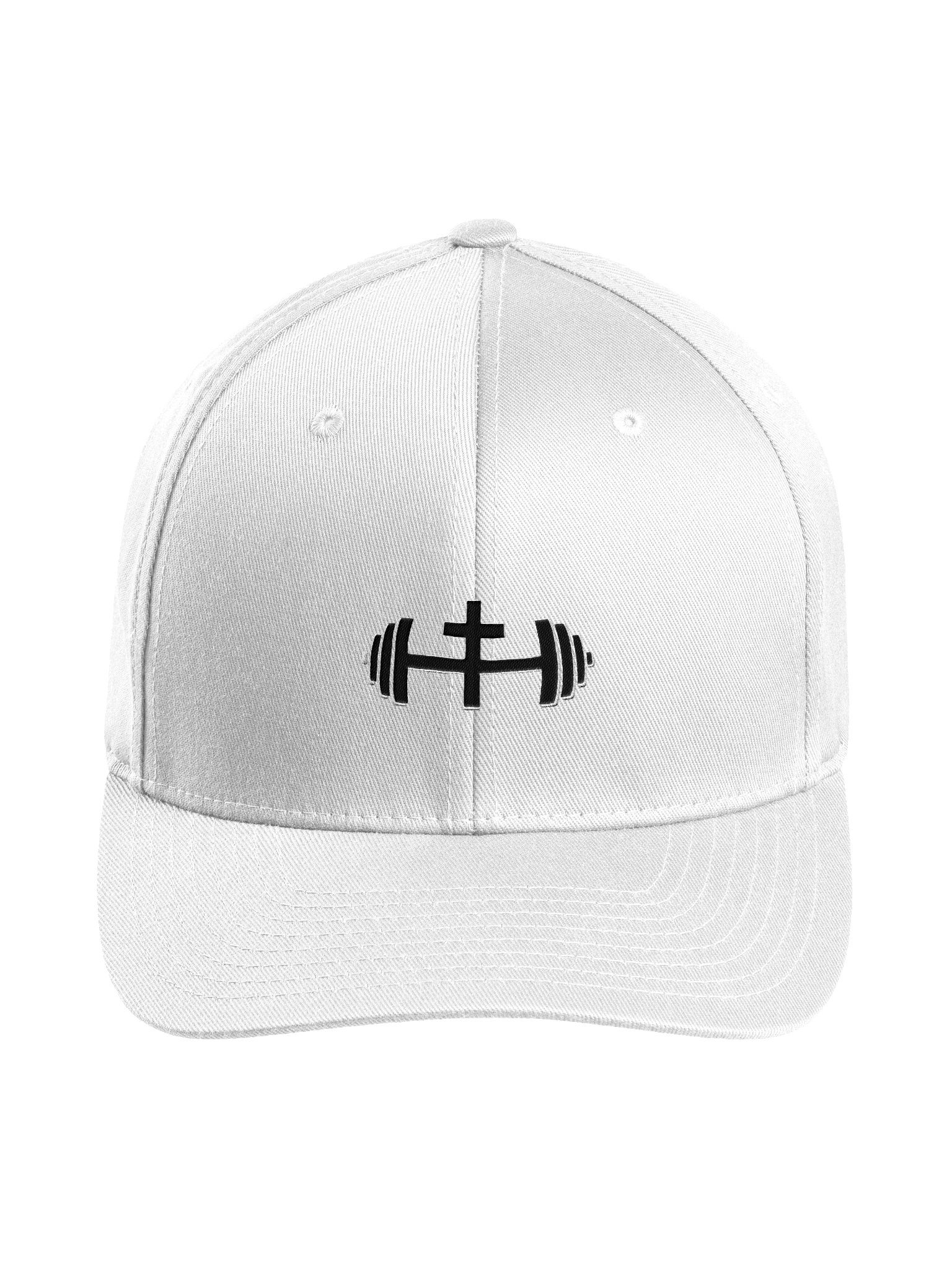 His House Flexfit Structured Fitted Cap - White product image (1)
