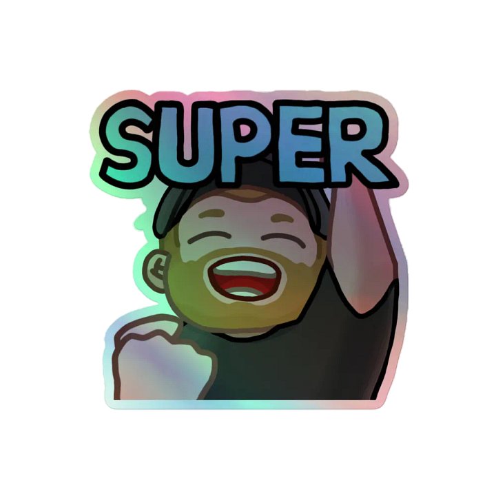 Super Holo Logo - Sticker product image (1)