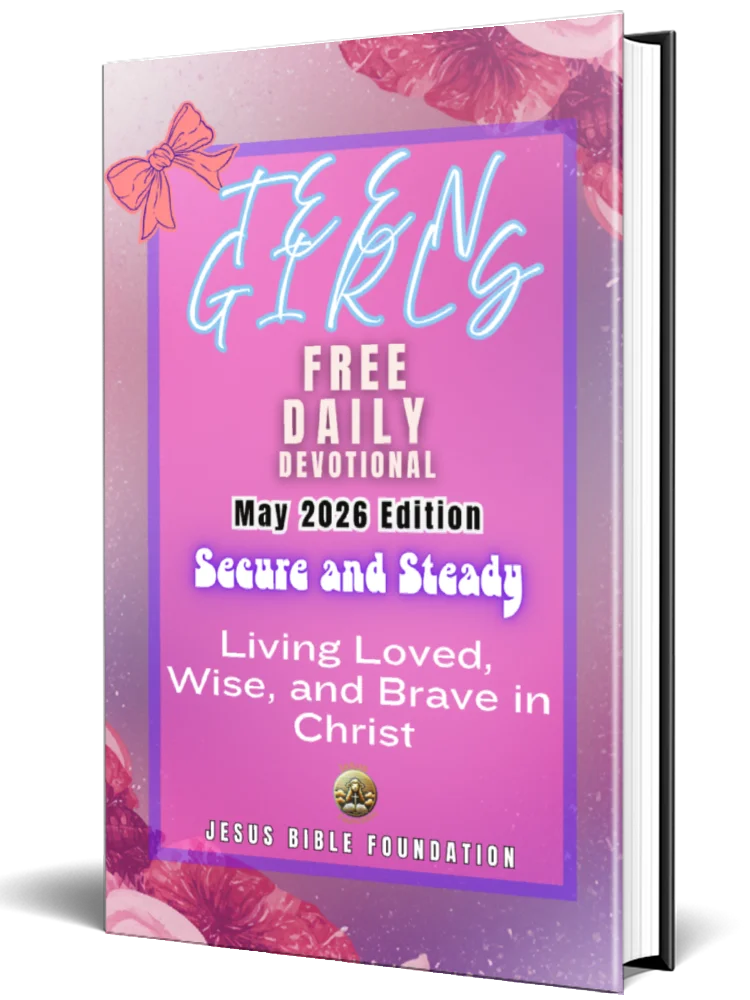 Teen Girls Free Daily Devotional May 2026 Edition: Secure and Steady: Living Loved, Wise, and Brave in Christ product image (1)
