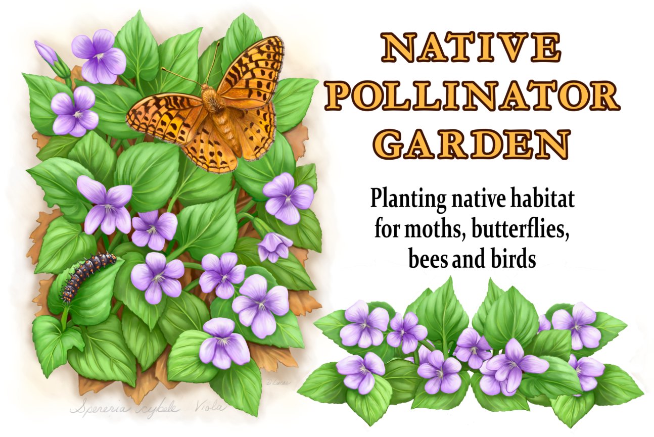 Native Pollinator Garden Sign product image (1)