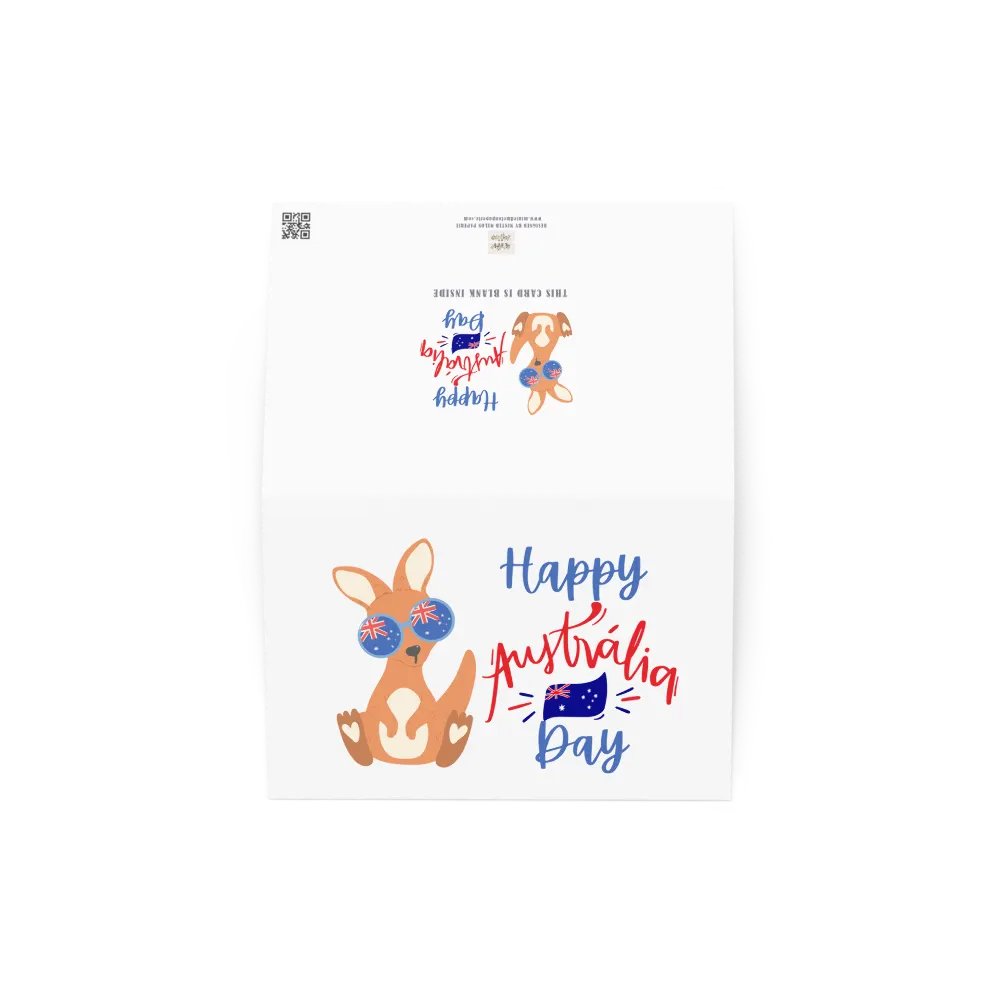 Happy Australia Day Greetings Card, Australia Day Card product image (3)