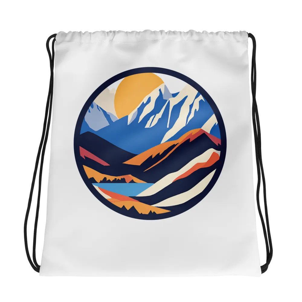 Mountain 4 - Draw String Bag product image (1)