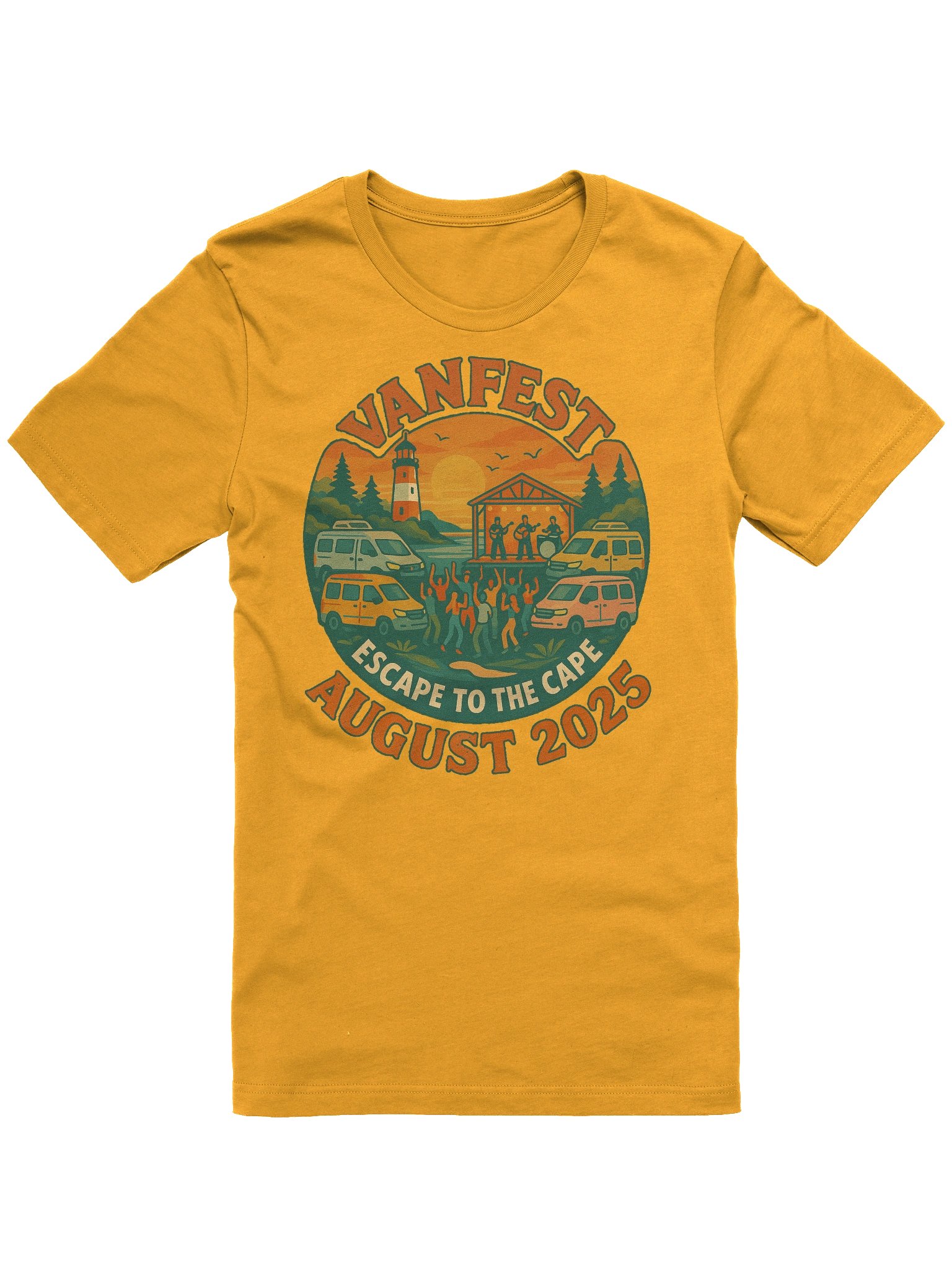 VanFest: Escape to the Cape 2025 - Official T-shirt product image (3)