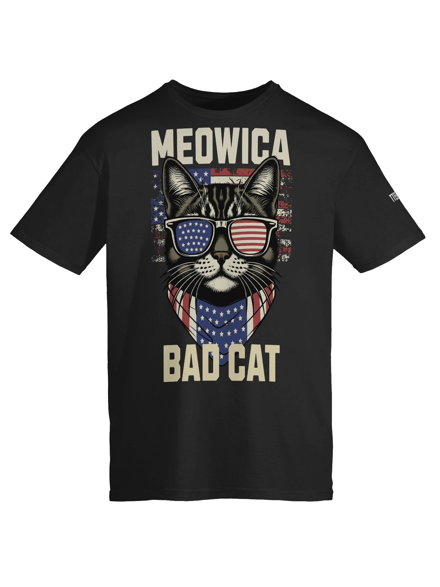 crazy cat t shirt Unisex Softstyle Bad Cat T-Shirt product image (95)