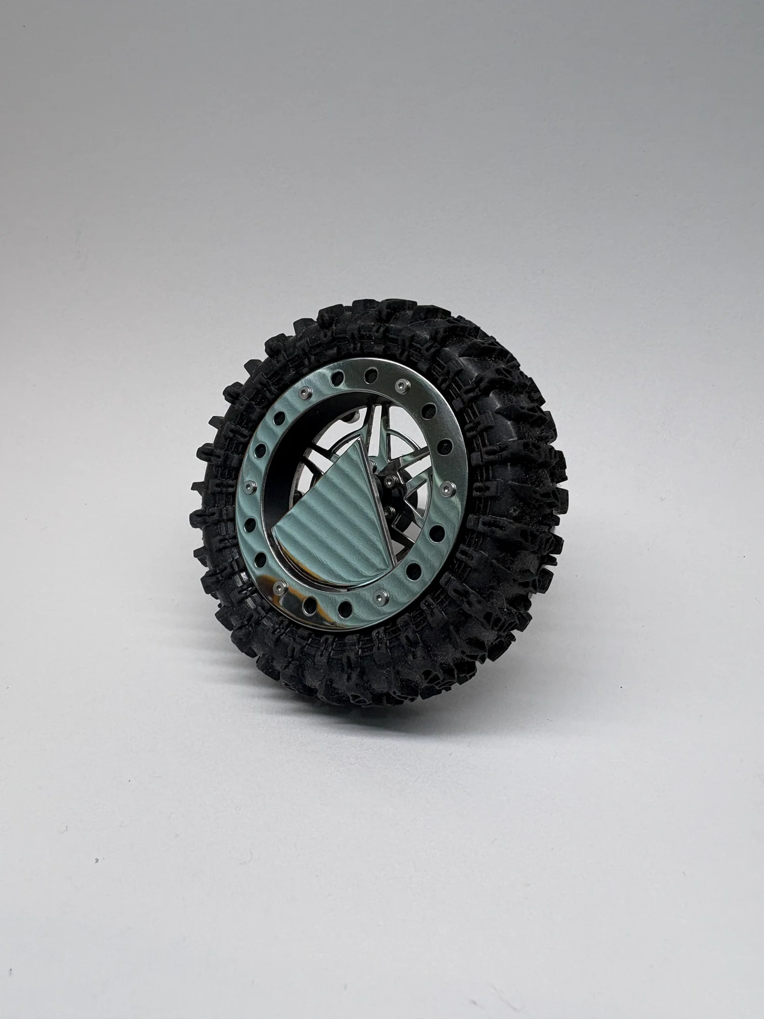 1.8" v2 Floater Wheels - "Supernova" wheel face with "Cheddar" floater product image (1)