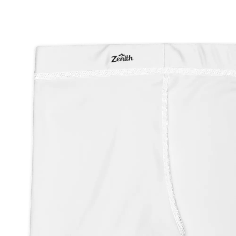 Zenith Women's White Capri Leggings with Mountain Logo product image (3)