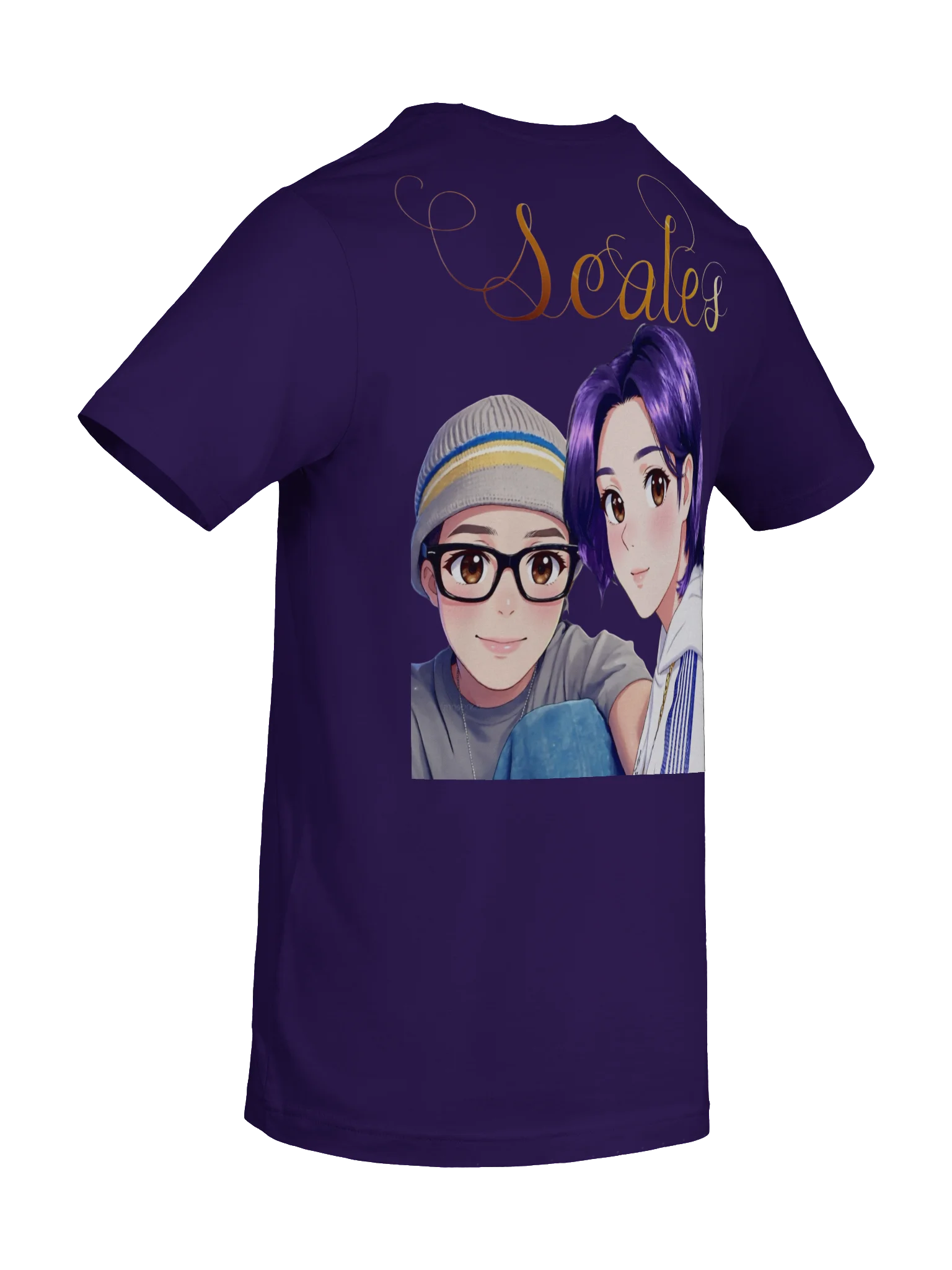 Scales Purple Rain T-Shirt product image (10)