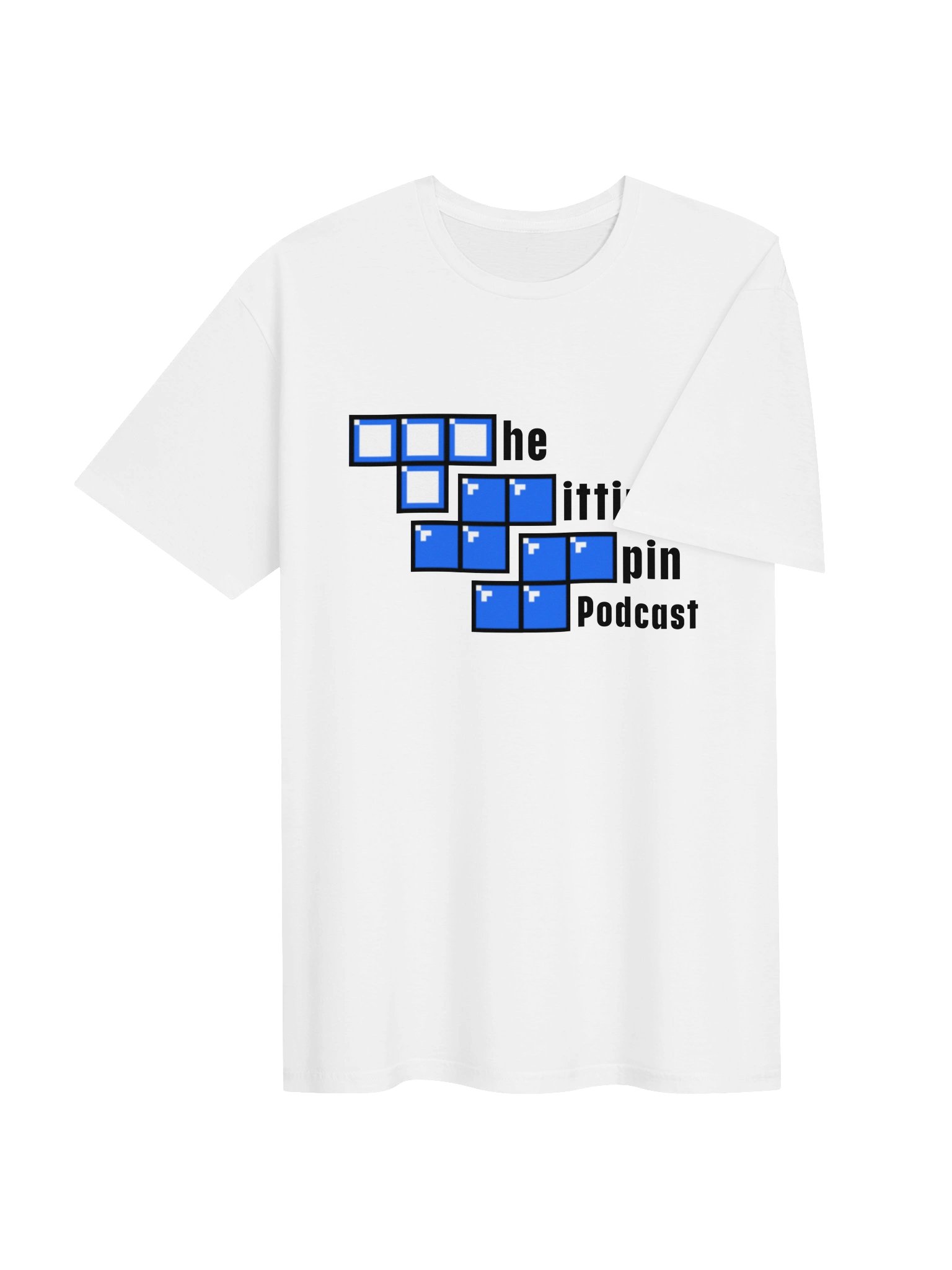 The Sittin' Spin Podcast Classic T (Light) product image (4)