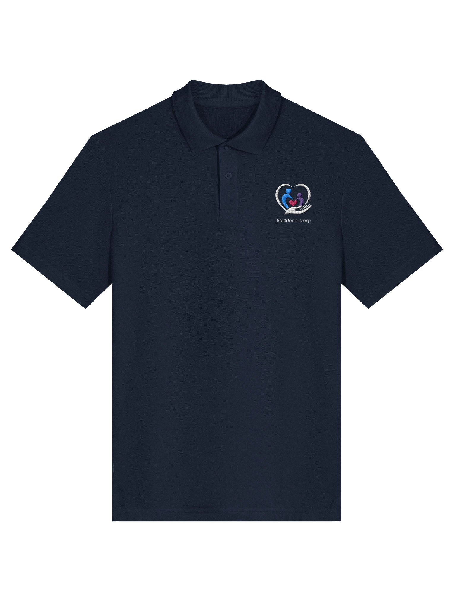 Life4Donors Embroidered Polo product image (13)