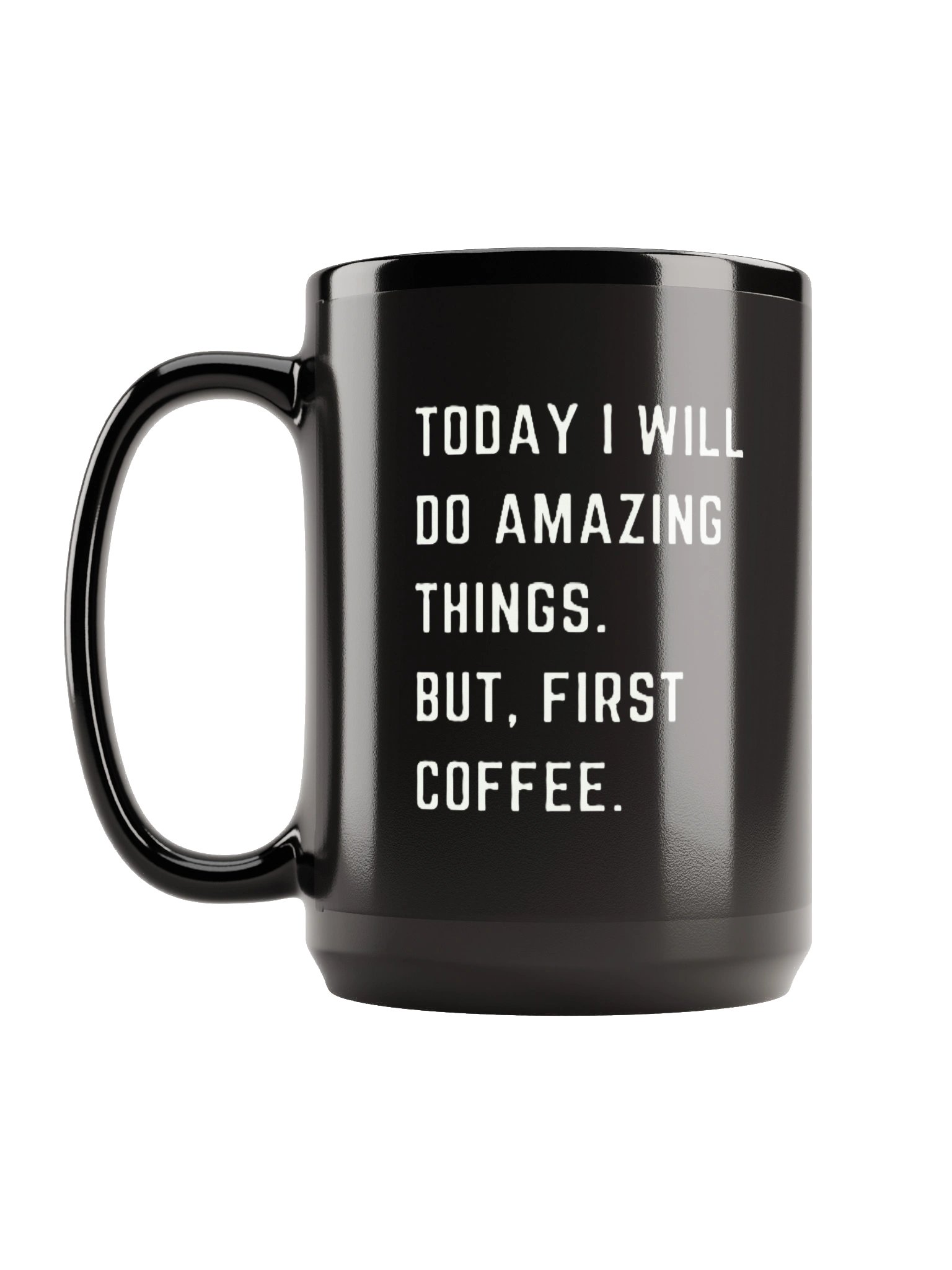 Amazing Things Black Mug product image (6)