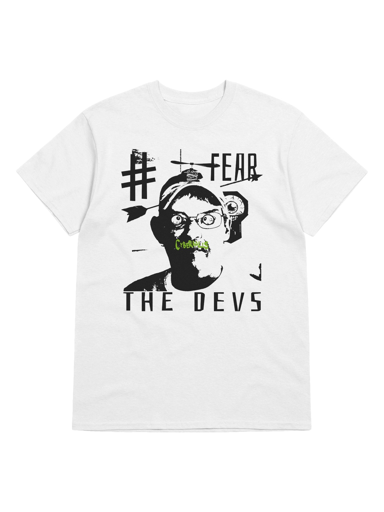 FEAR THE DEVS HEAVYWEIGHT T-SHIRT product image (1)