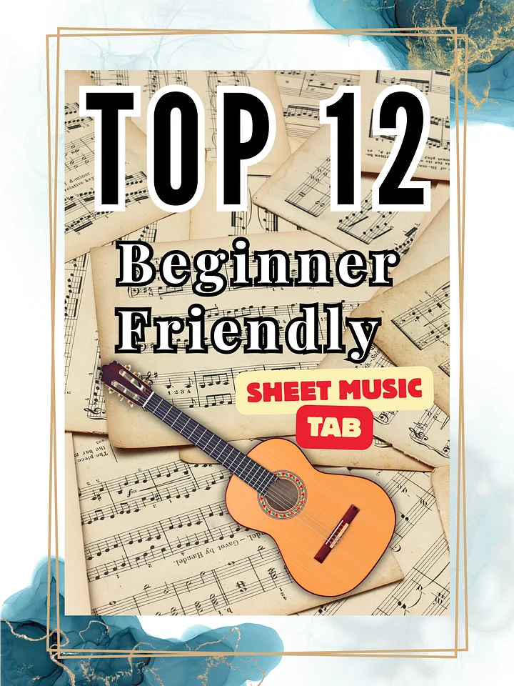 Top 12 Songs for Beginners product image (1)