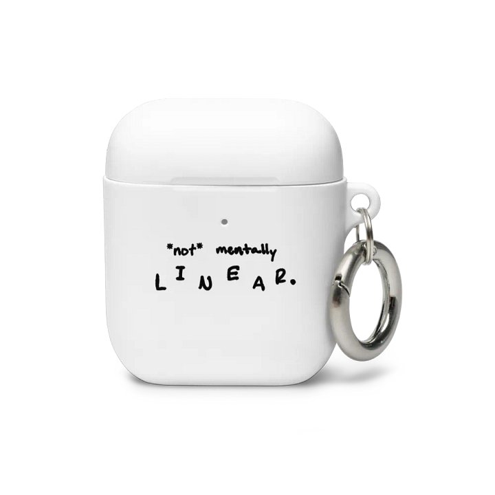 *not* mentally linear airpods case product image (14)