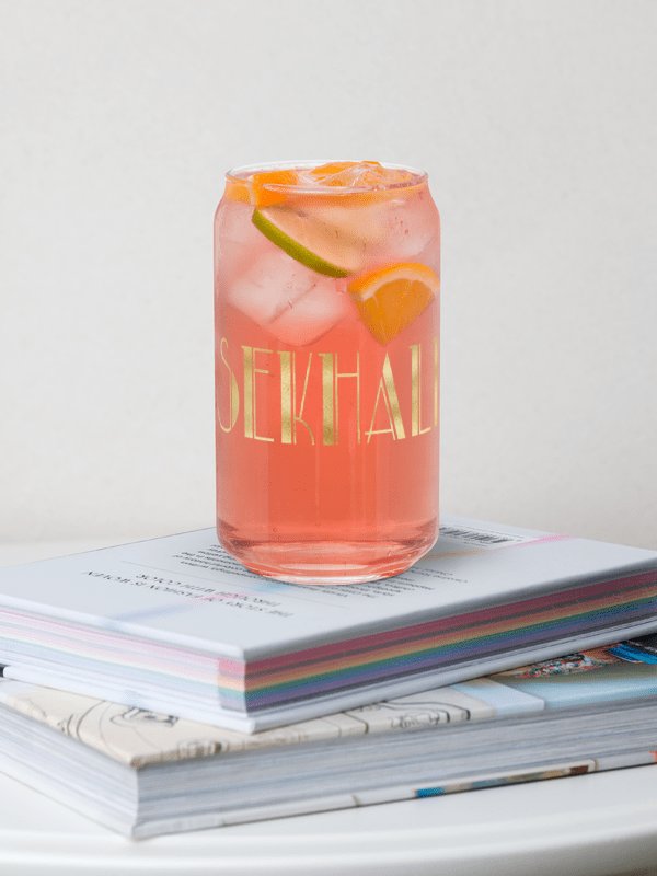 Logo Gilded Can-Shaped Glass product image (7)