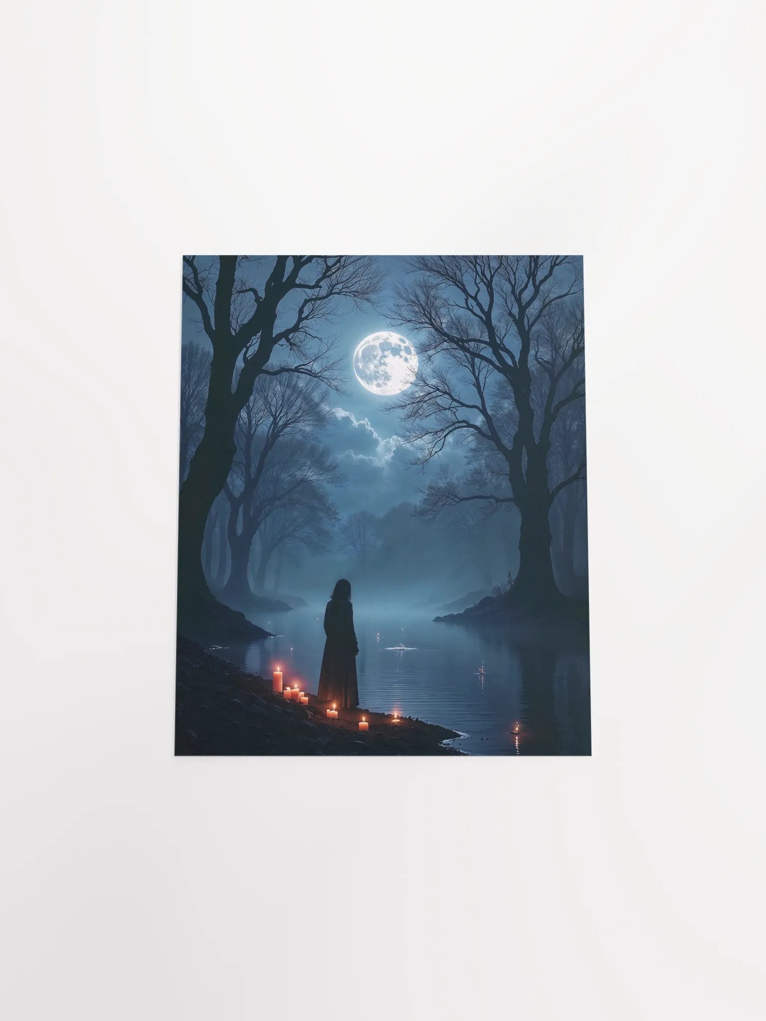 Moonlit Vigil Matte Poster product image (26)