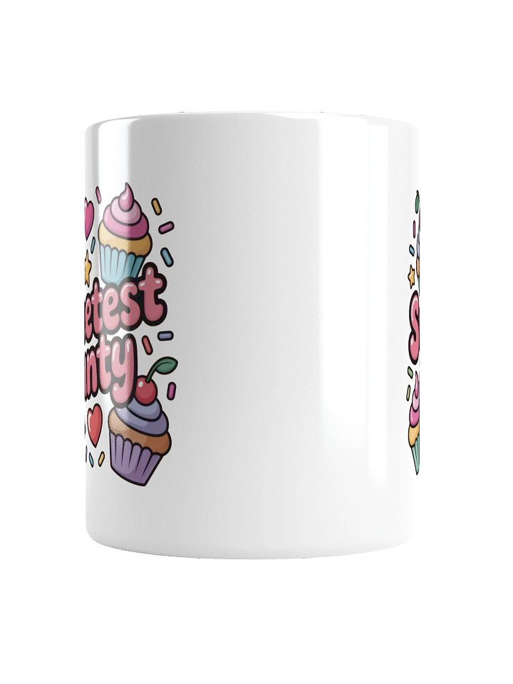 Sweetest Aunty Cupcake Sprinkle Coffee Mug product image (5)