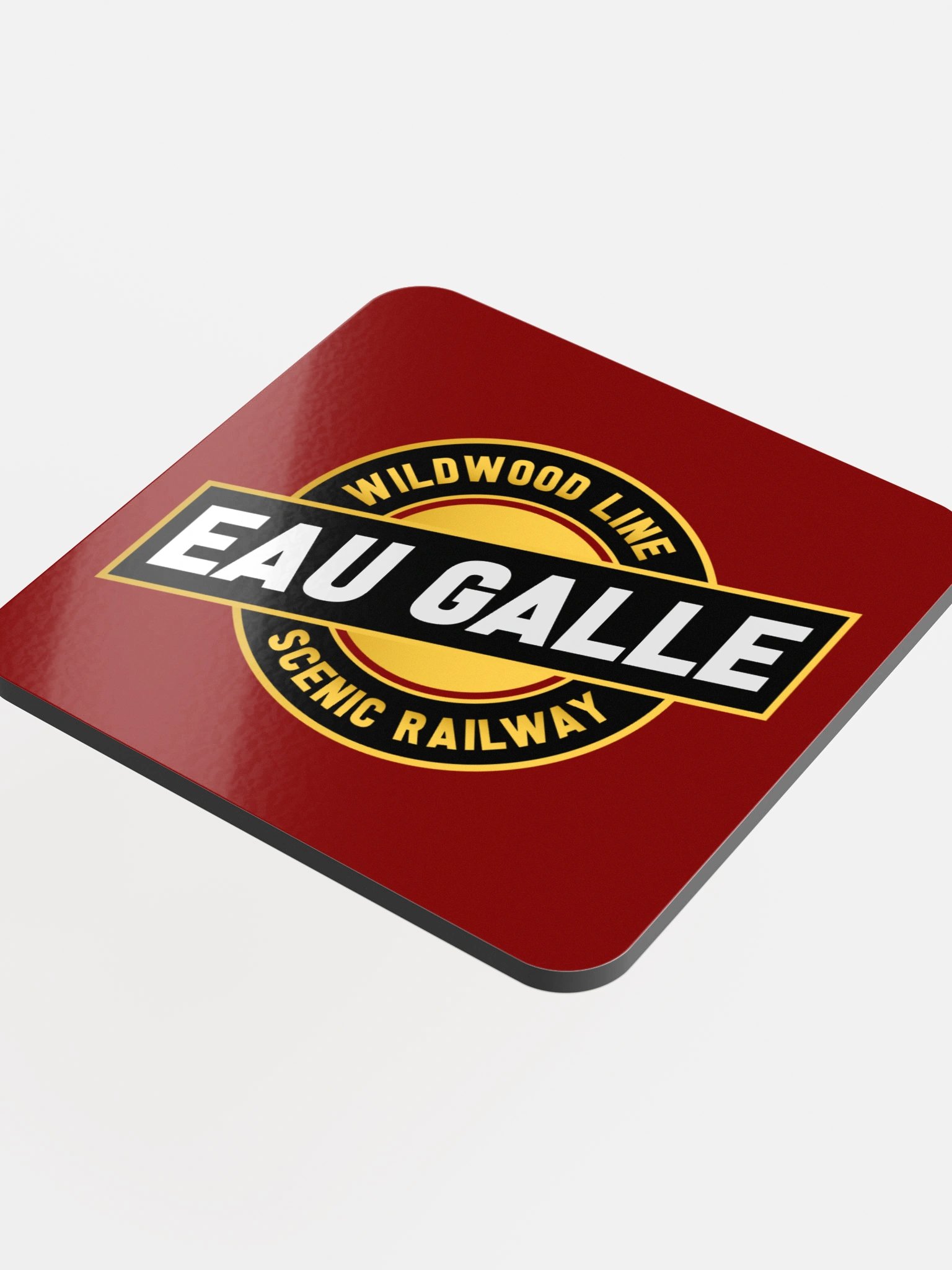 Eau Galle Scenic Railway Badge Coaster product image (4)