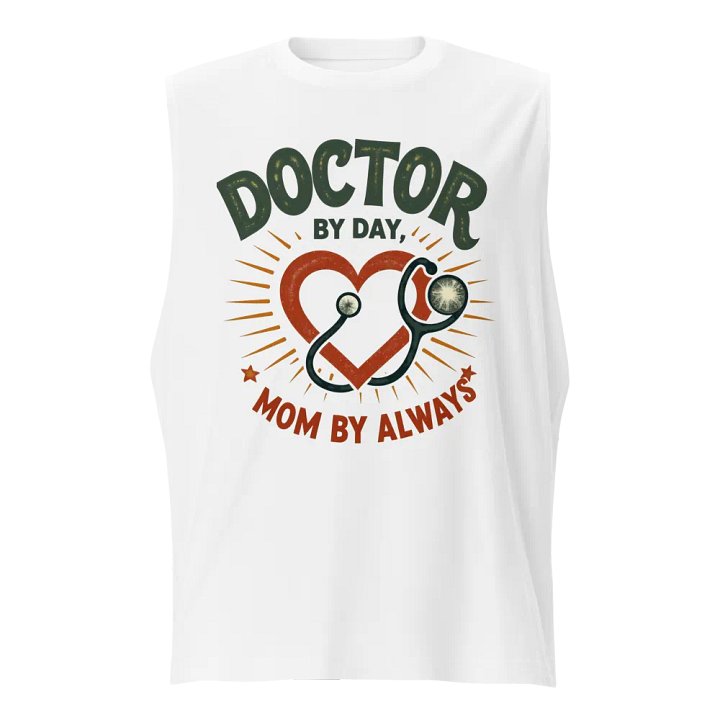 Doctor By Day, Mom By Always Muscle Tank product image (1)