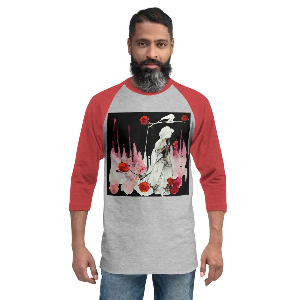 Roses and Shadows Raglan Tee product image (2)