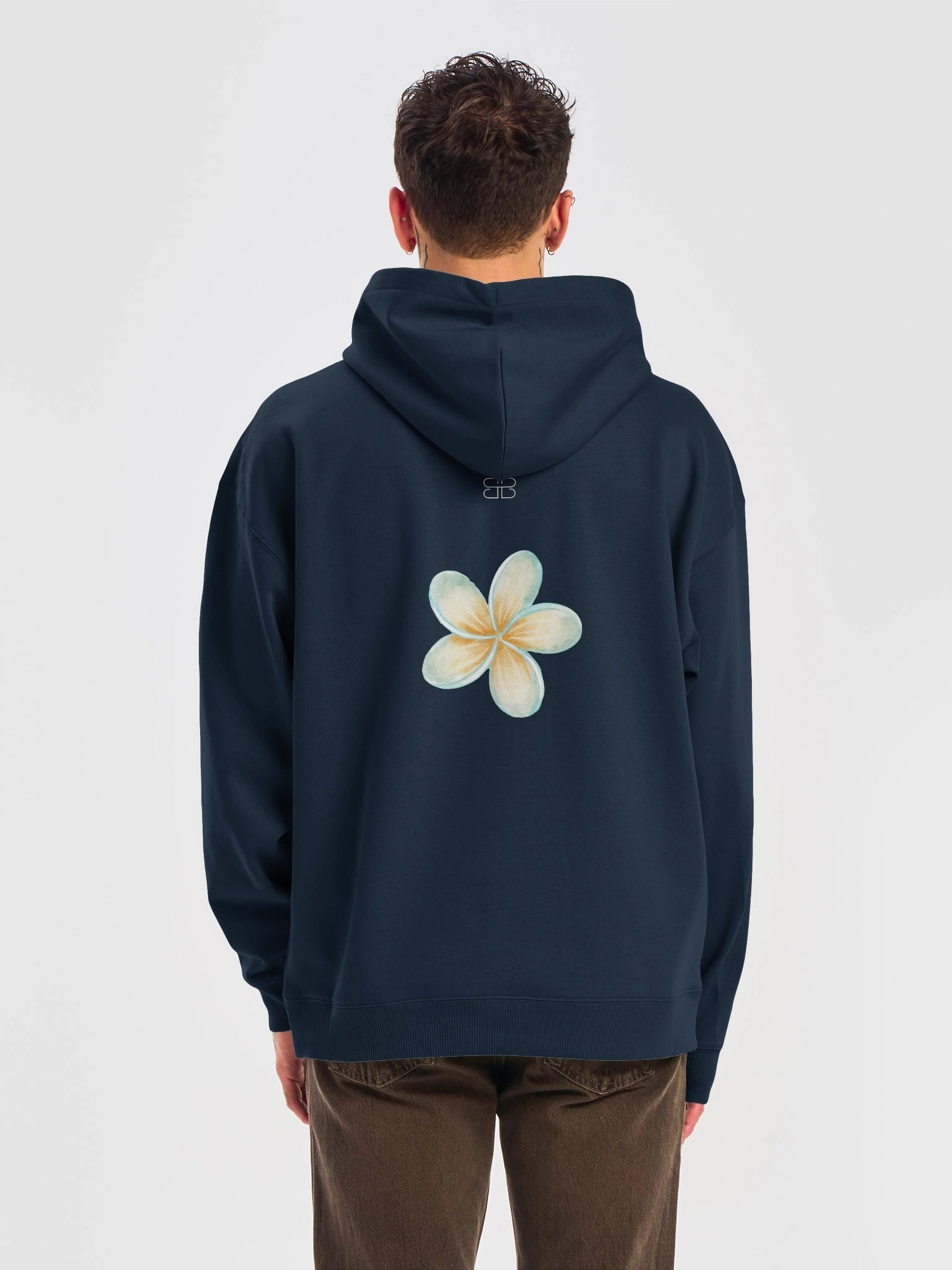 IBIZA Blue Flower Hoodie product image (18)