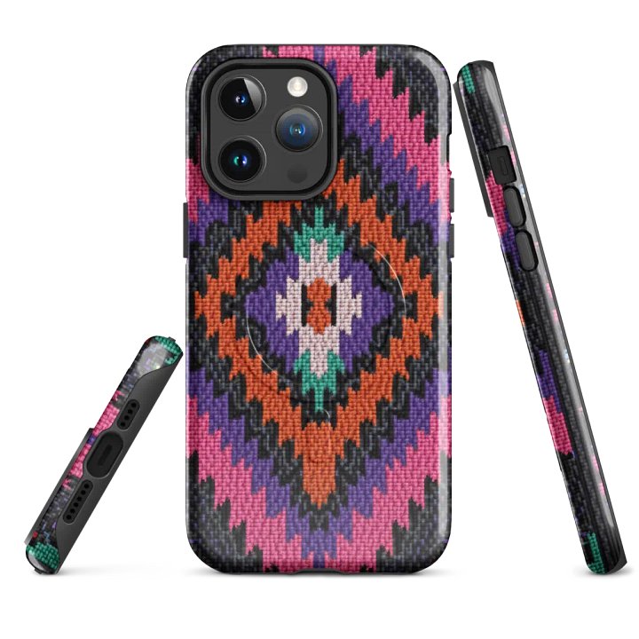 Vibrant Zigzag iPhone® Case product image (1)