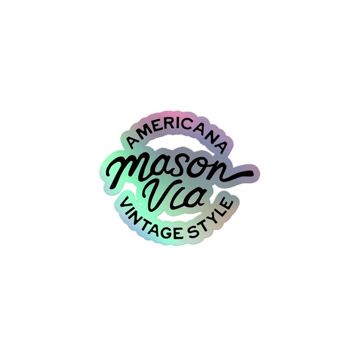 Mason Via 2024 logo Sticker product image (1)