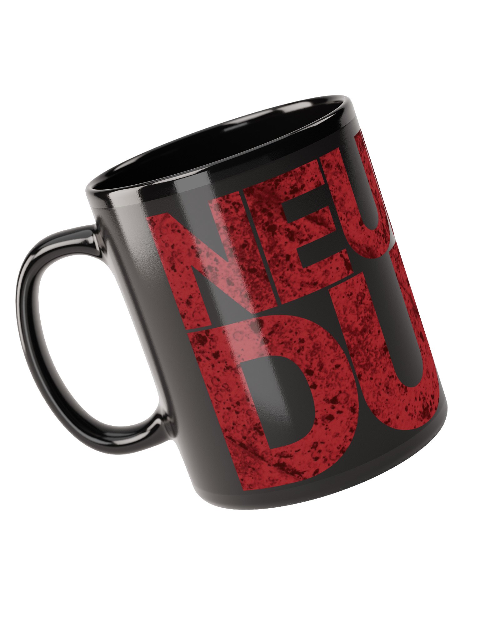 NEURAL DUST Black Glossy Mug product image (1)