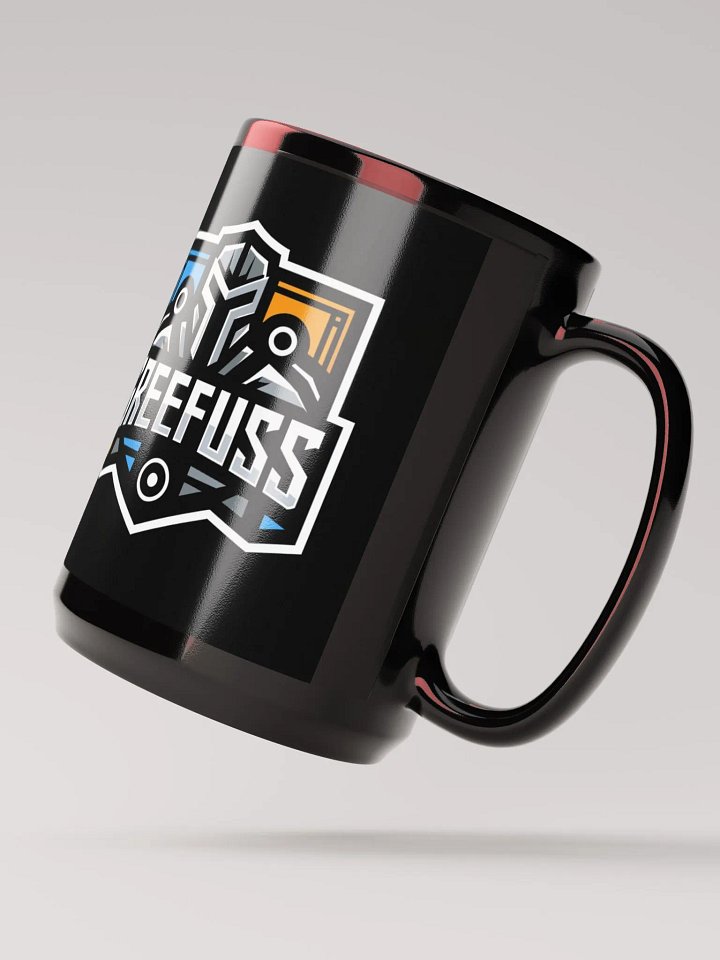 Industrial GREEFUSS KNIGHT Black Glossy Mug product image (2)
