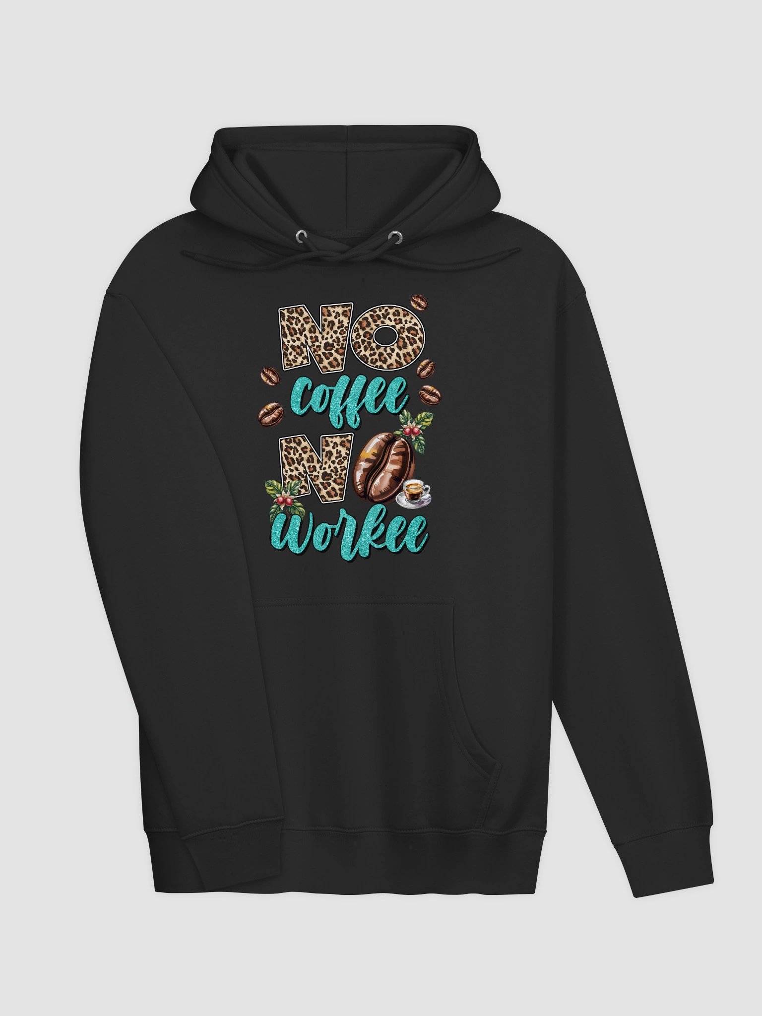 Leopard Print Coffee Lovers Hoodie product image (3)