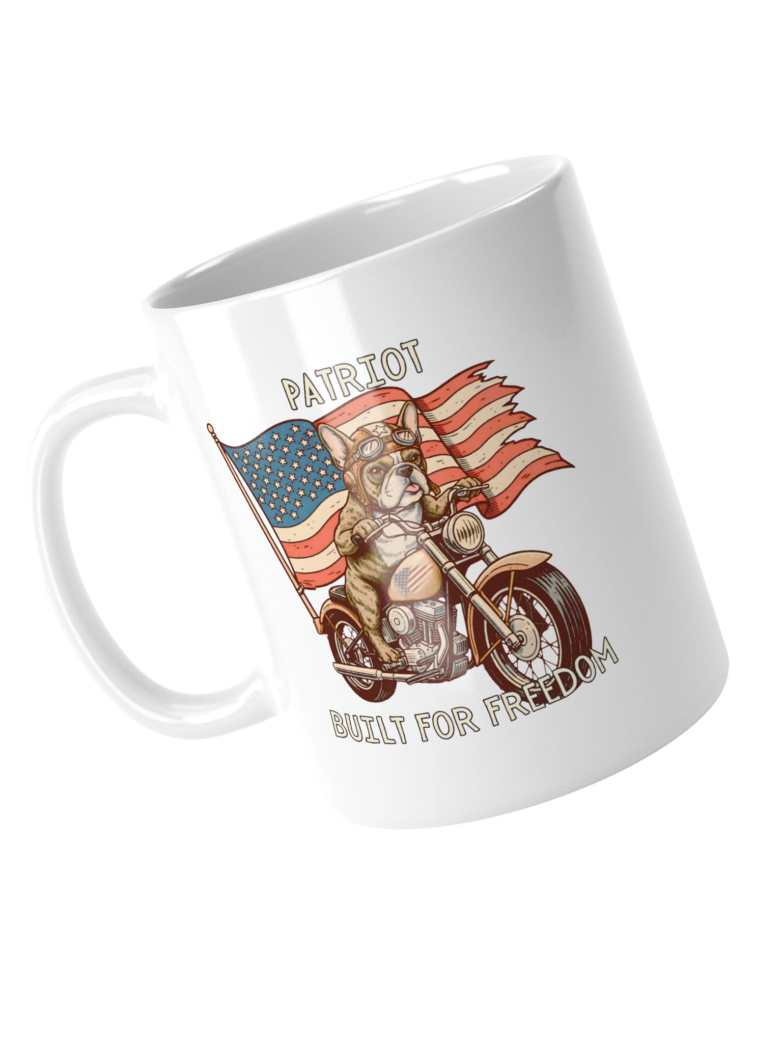 Patriot Bulldog Biker Mug product image (10)