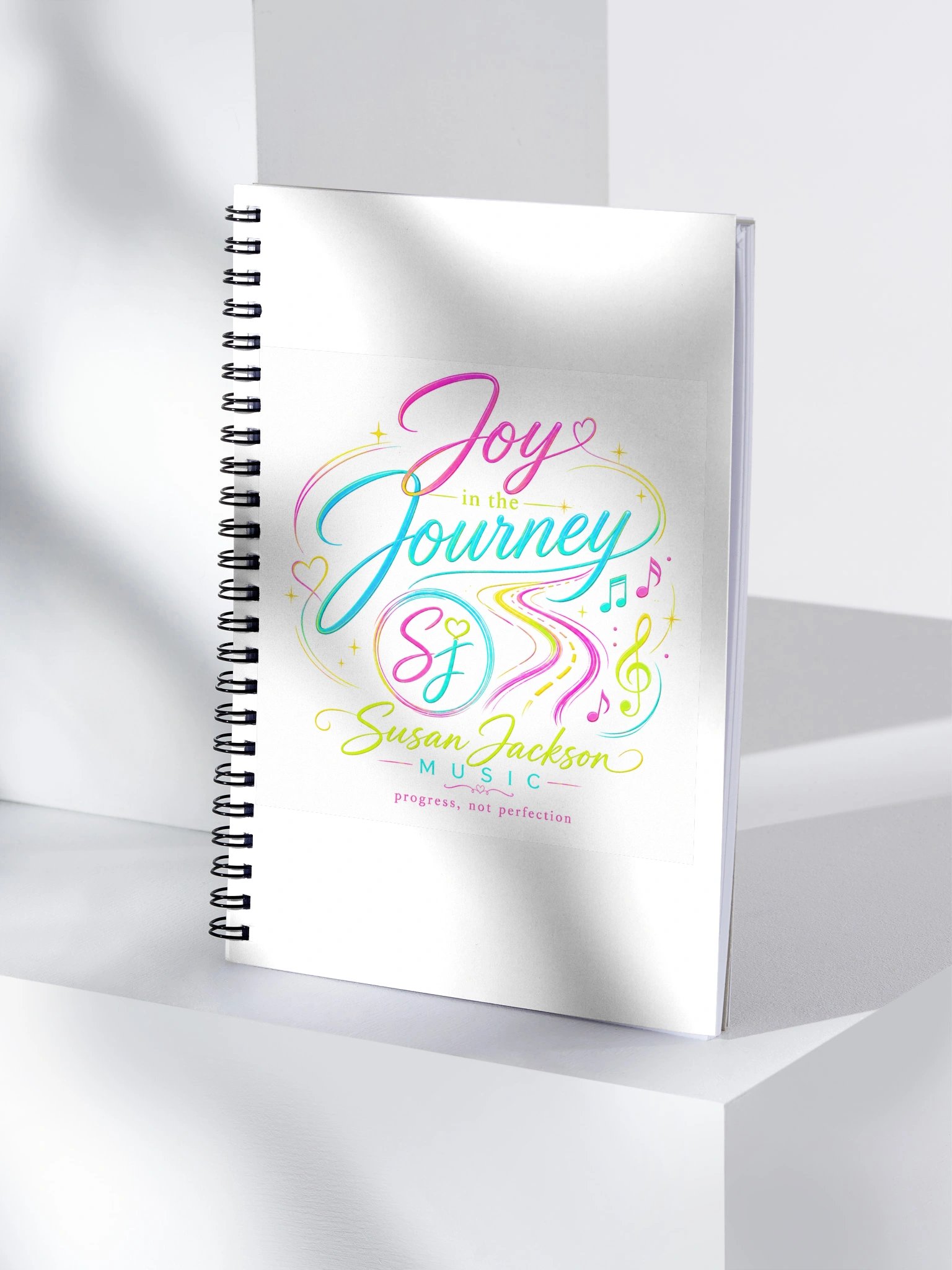 Joy in the Journey Music Spiral Notebook product image (4)
