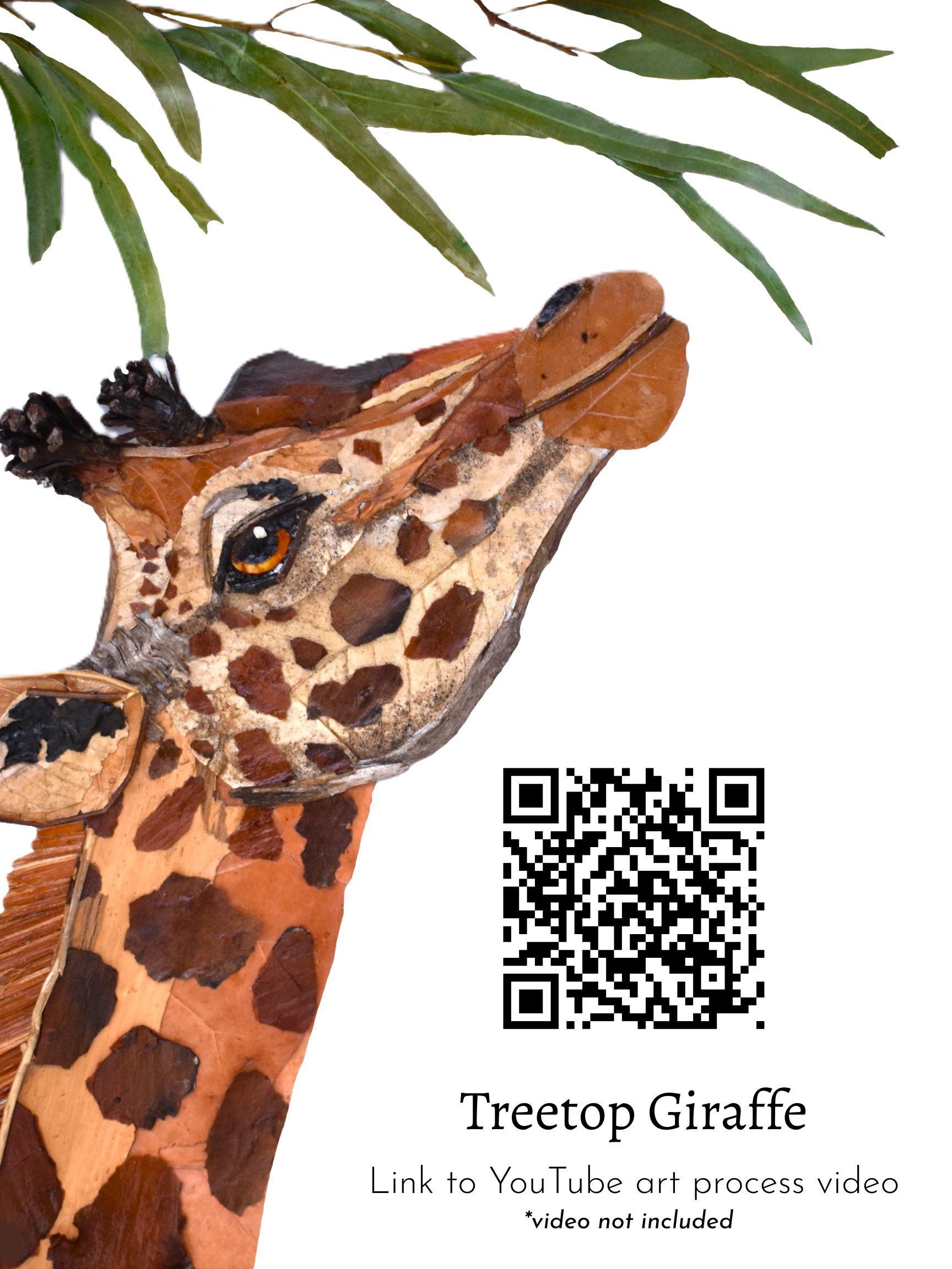 TREETOP GIRAFFE | Original Artwork product image (7)