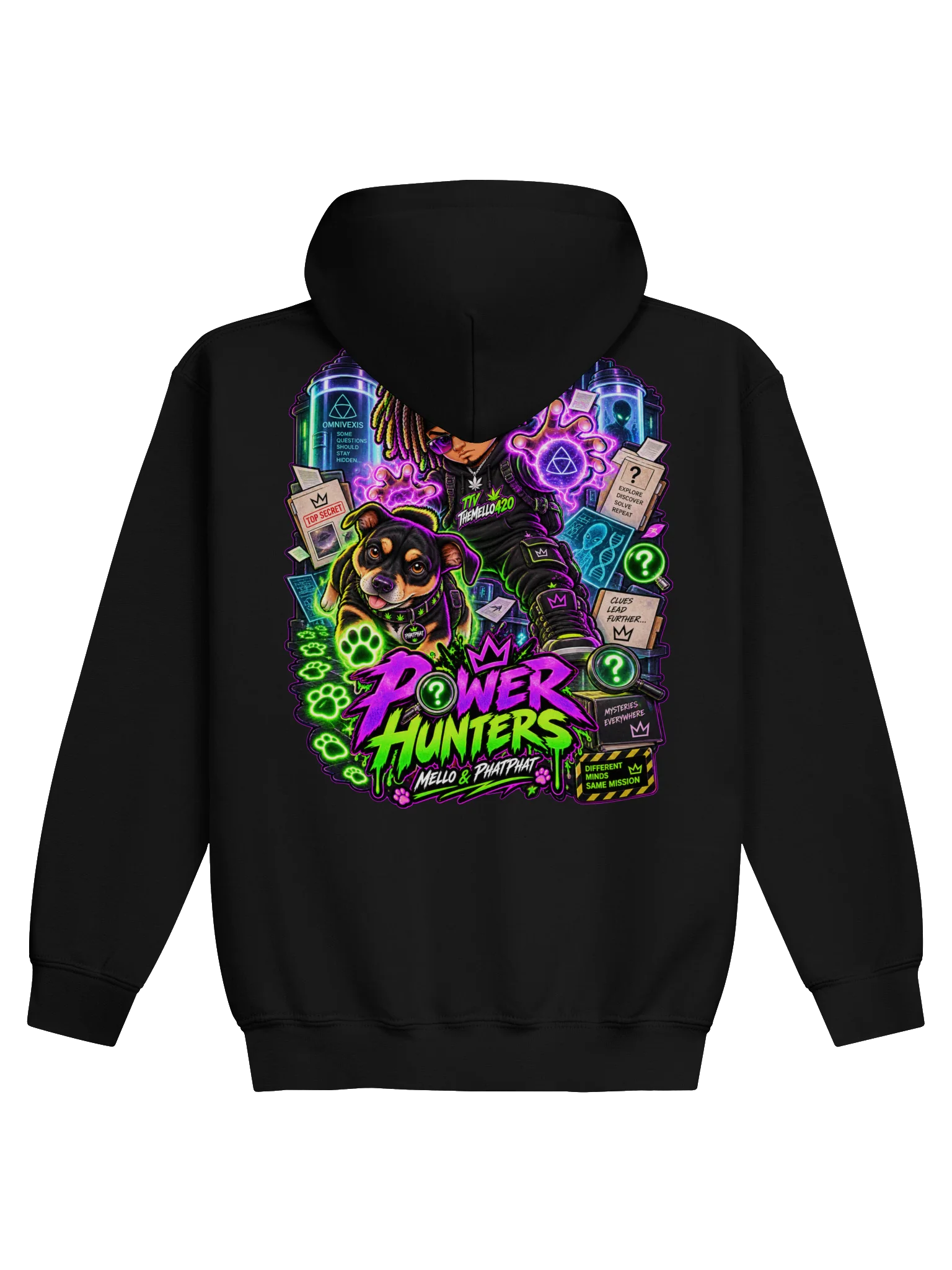 Kid Mello & PhatPhat: Power Hunters Hoodie product image (1)