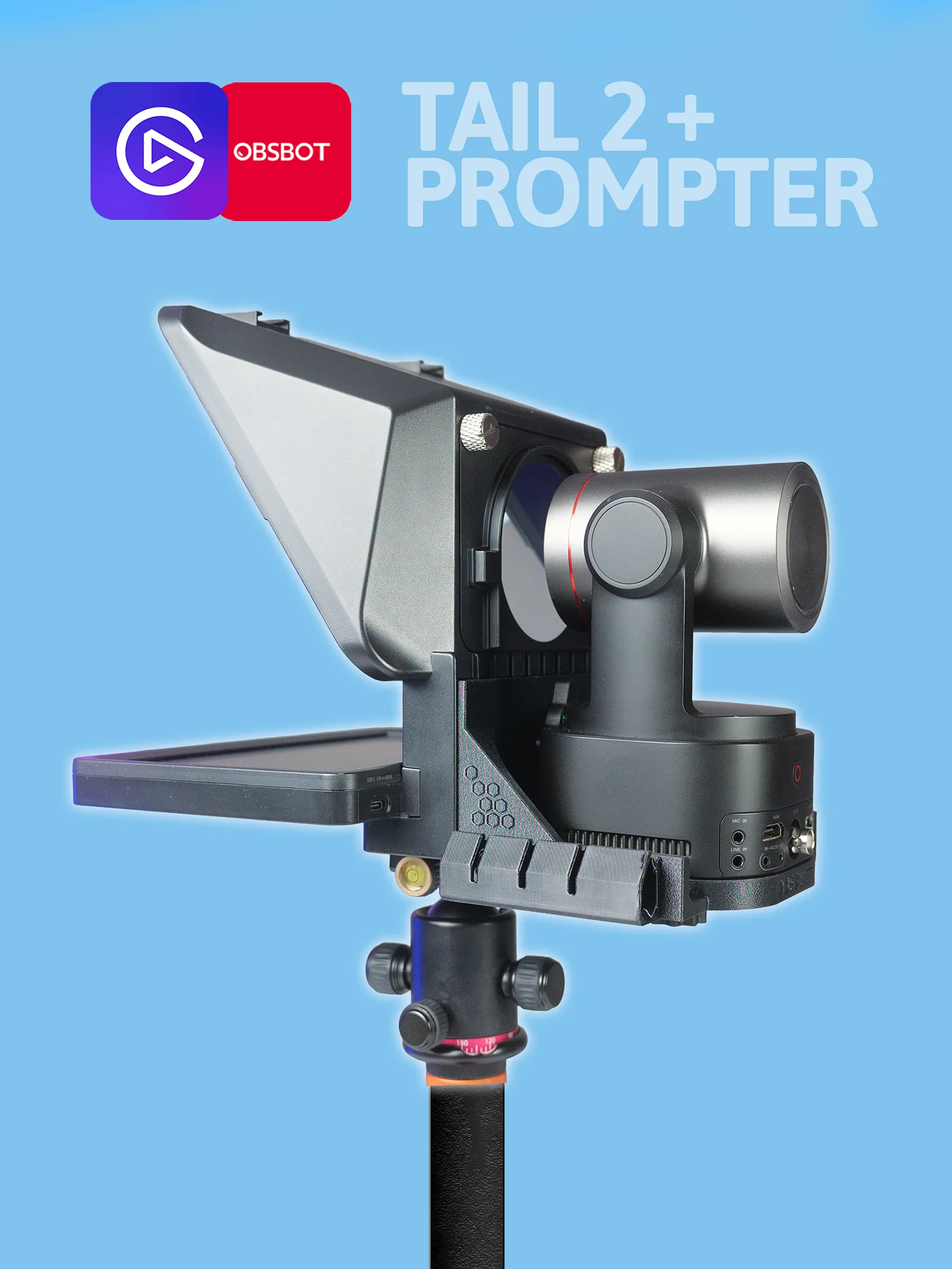 OBSBOT Tail 2 Kit for Elgato Prompter product image (1)