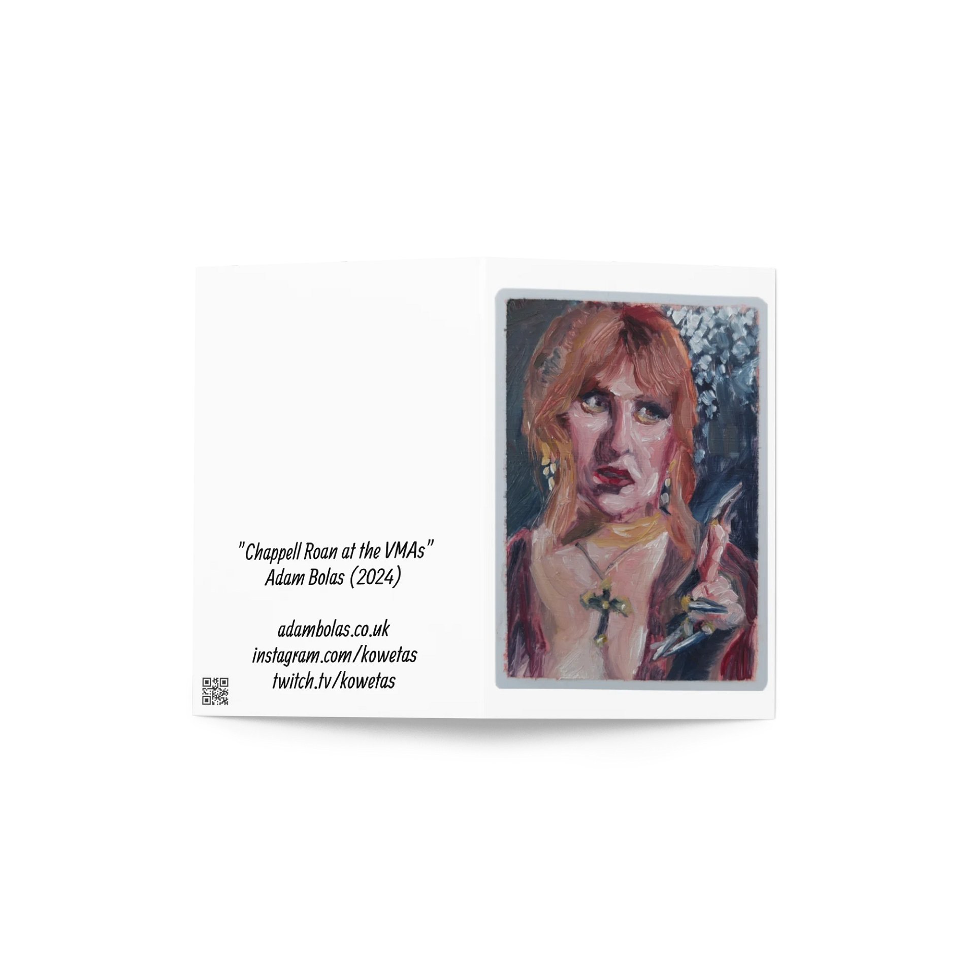 Chappell Roan at the VMAs Greeting Card product image (2)