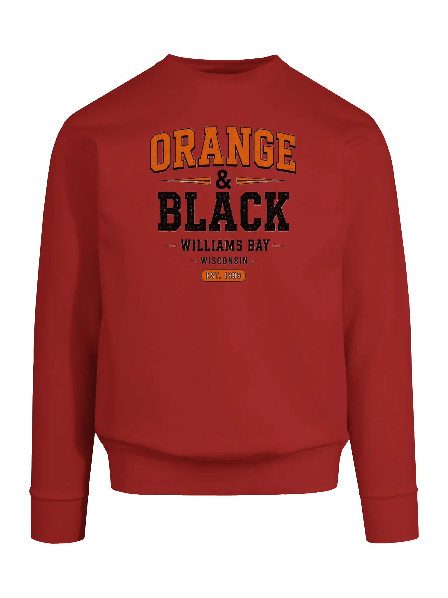 Orange & Black Crewneck product image (23)