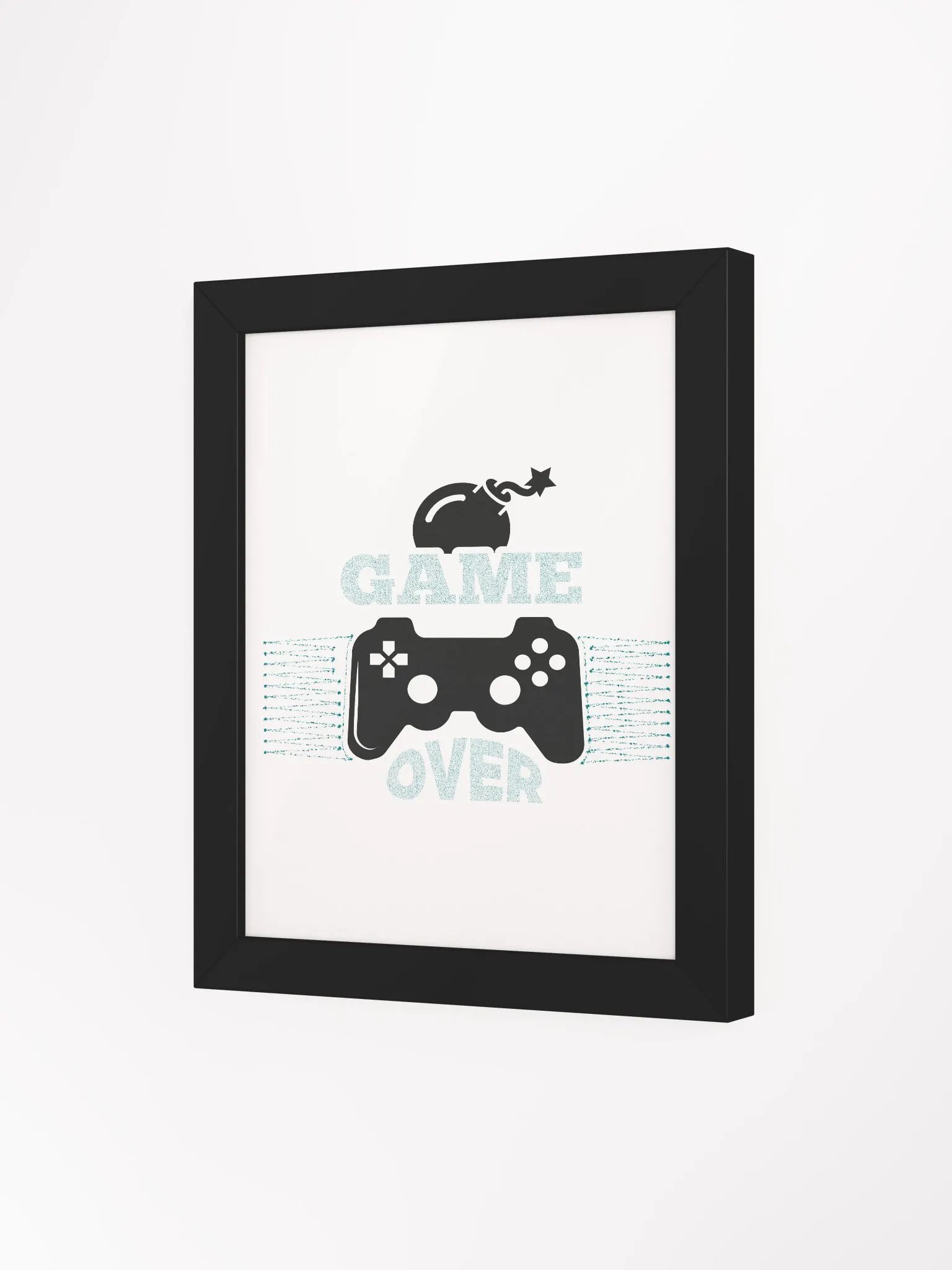 Game Over Controller Framed Poster product image (15)