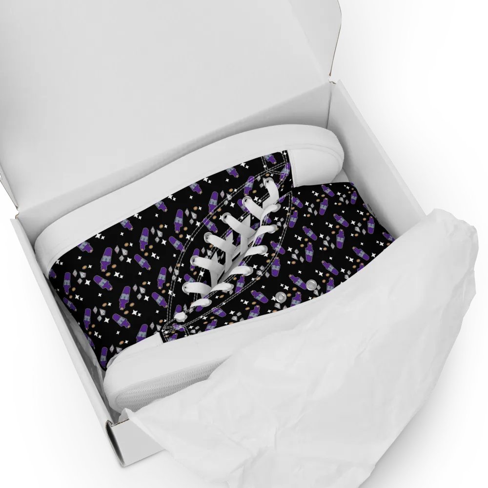 Purple Drink & Wares - High Top Sneakers product image (7)
