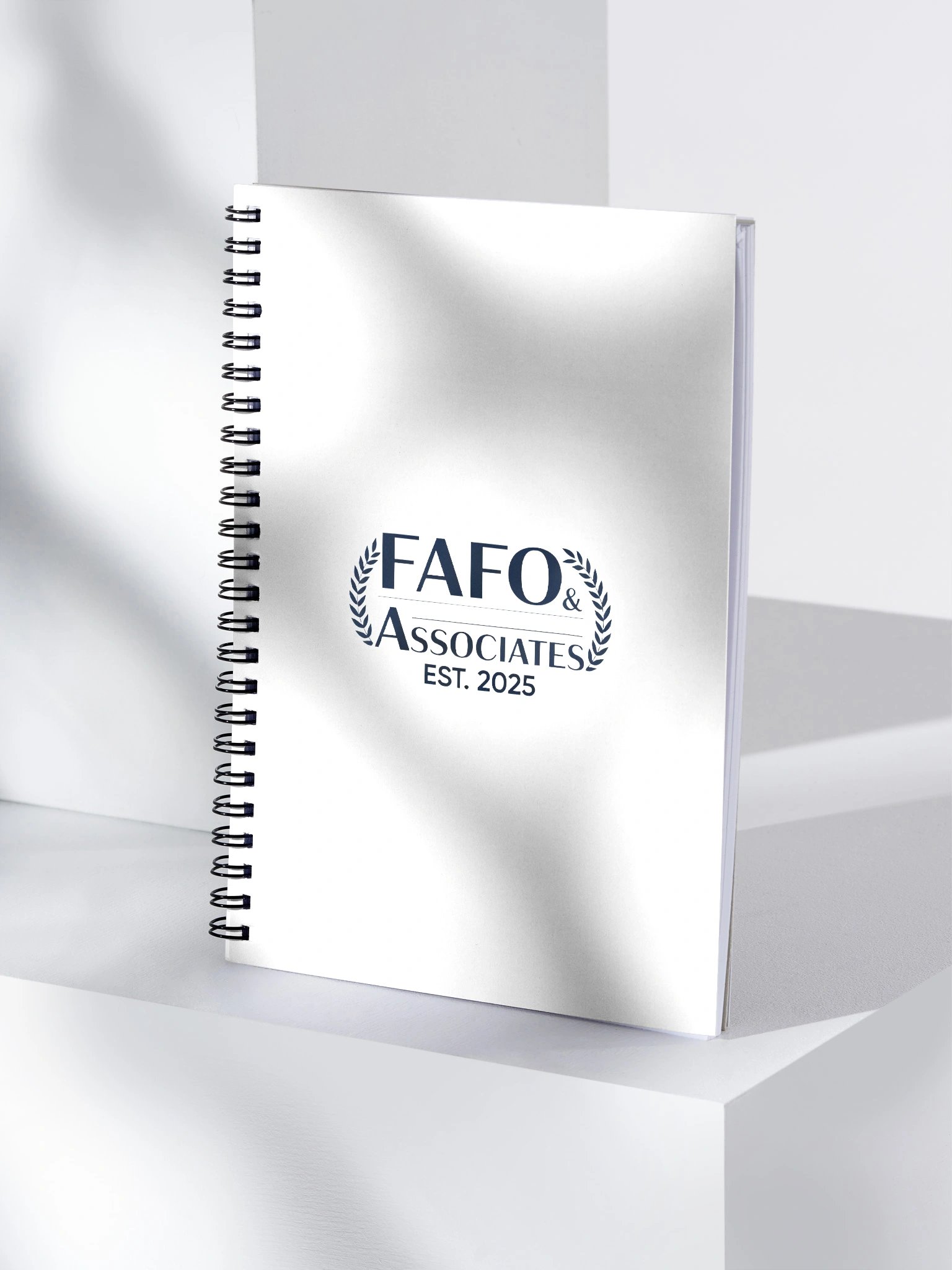 FAFO Dotted Spiral Notebook product image (4)