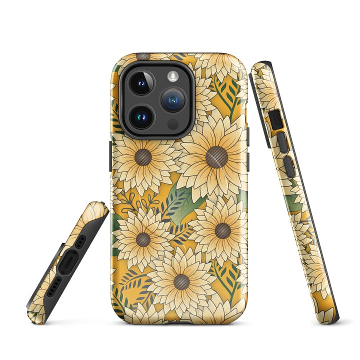 Sunflower Serenade MagSafe® iPhone® Tough Case product image (1)