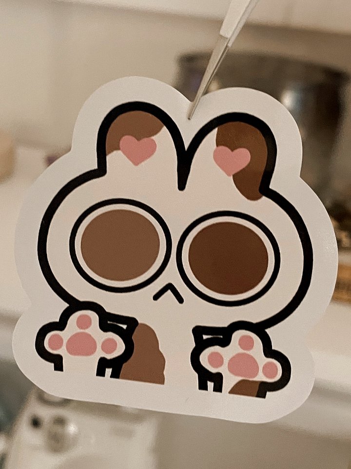 Cream Sticker product image (2)