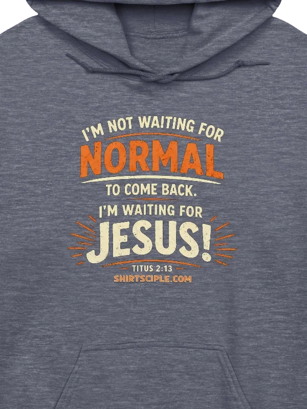 I'm Not Waiting For Normal Hoodie product image (2)