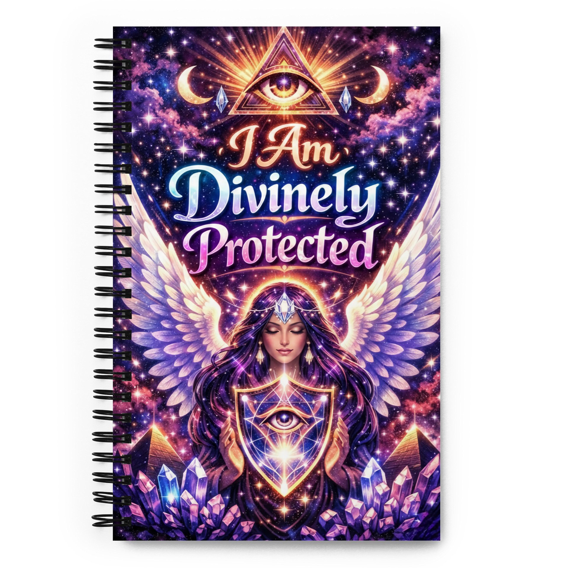 Divine Protection -Spiral Notebook product image (1)