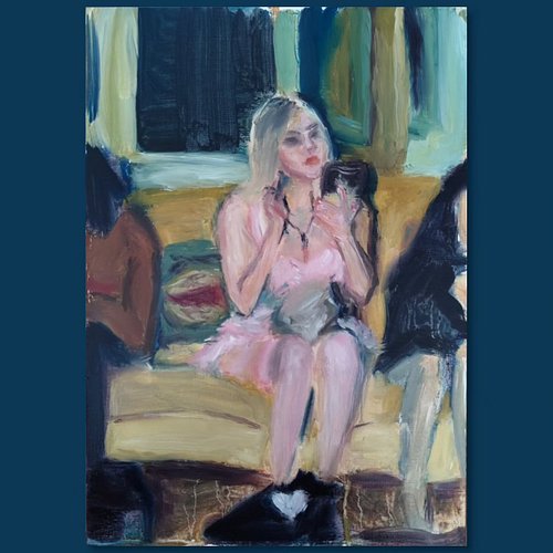 Flash lighting and scratchy brushes - oil on A4 art board 210x297mm/8.4x11.7in

#art #contemporarypainting #urbanimpressionism