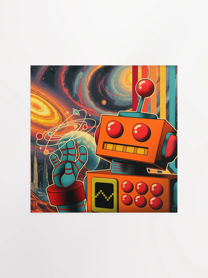 Outer Spaced - Matte Poster Print product image (1)