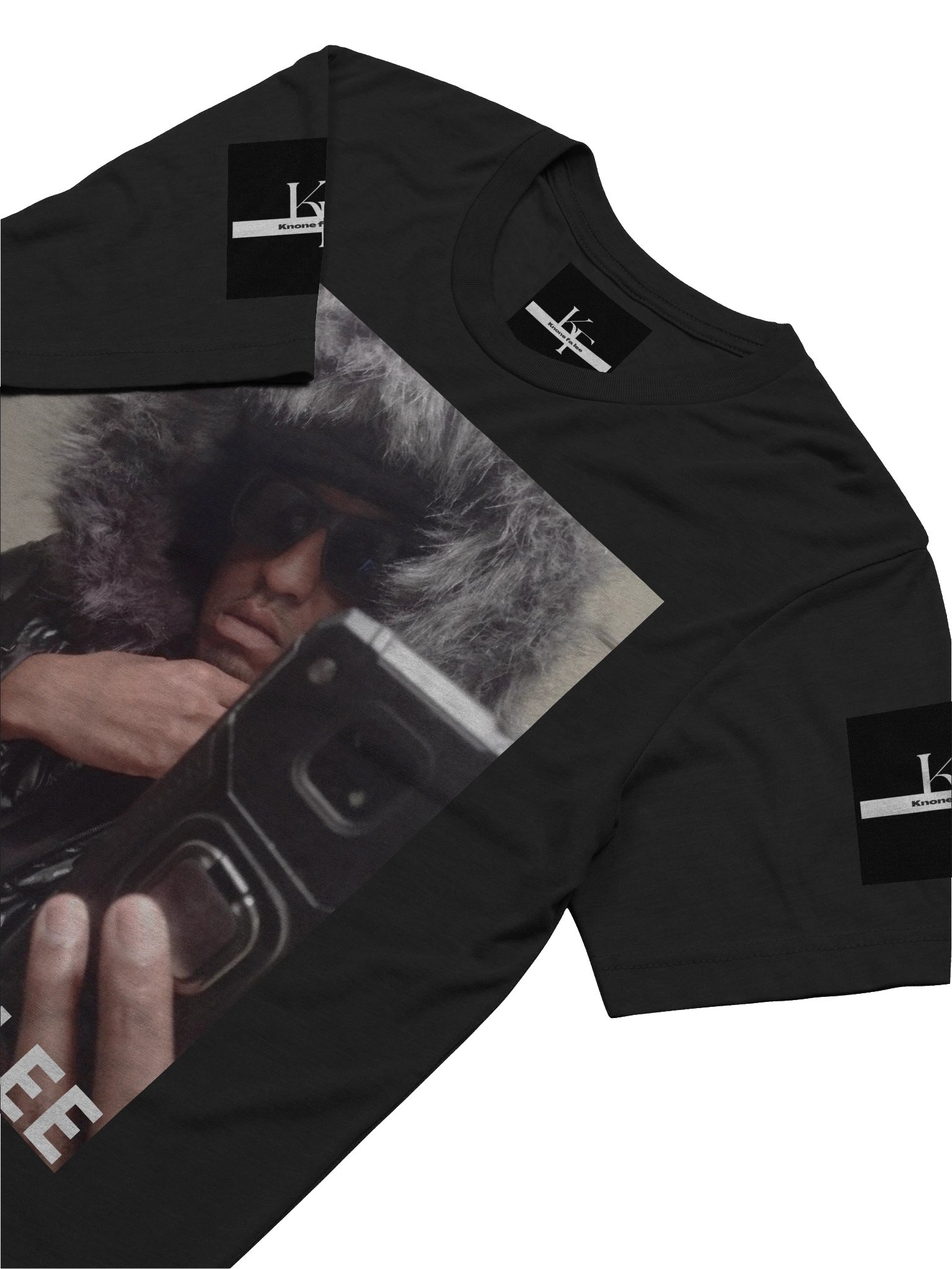 Knone Fa Lee Overlapping Letters T-Shirt product image (6)
