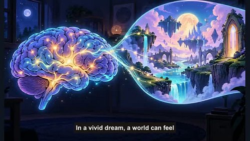 A vivid dream can feel real while the brain is disconnected from the world around it. Could consciousness have different dime...