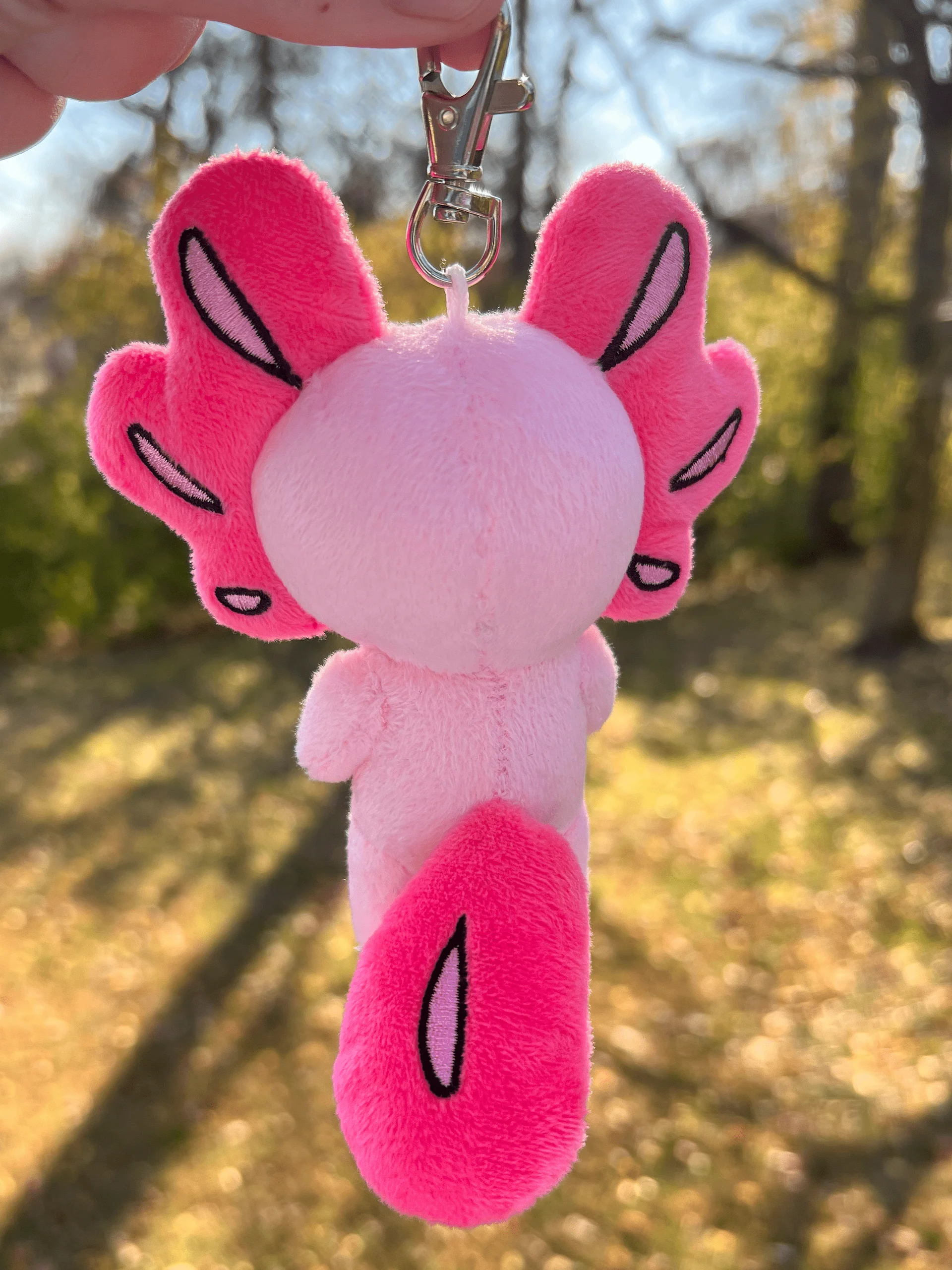 Bob the Axolotl Bag Buddy!! product image (3)